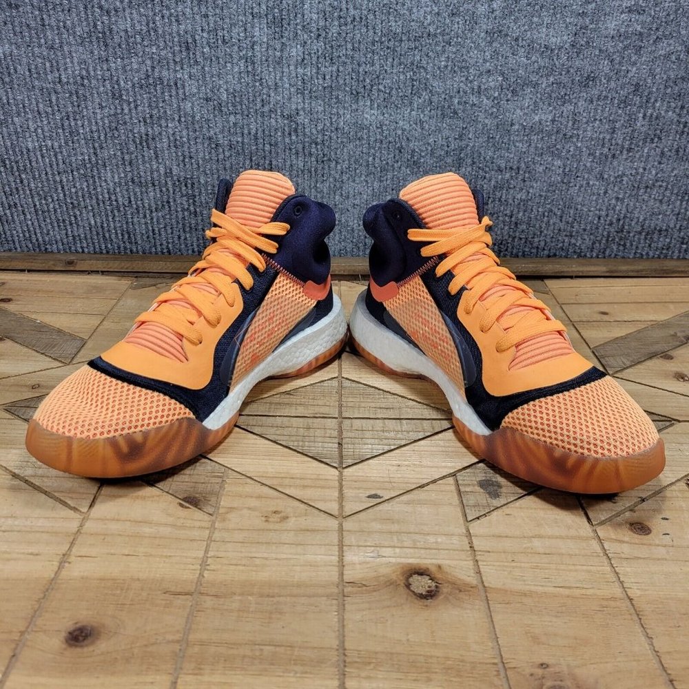 Adidas Marquee Boost Vegas Flash Orange EF9803 Basketball Shoes Men's size 9 - Picture 4 of 8